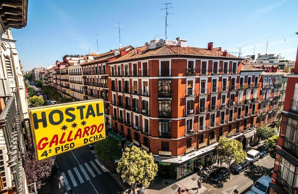 Hostal Gallardo Madrid Kültér fotó