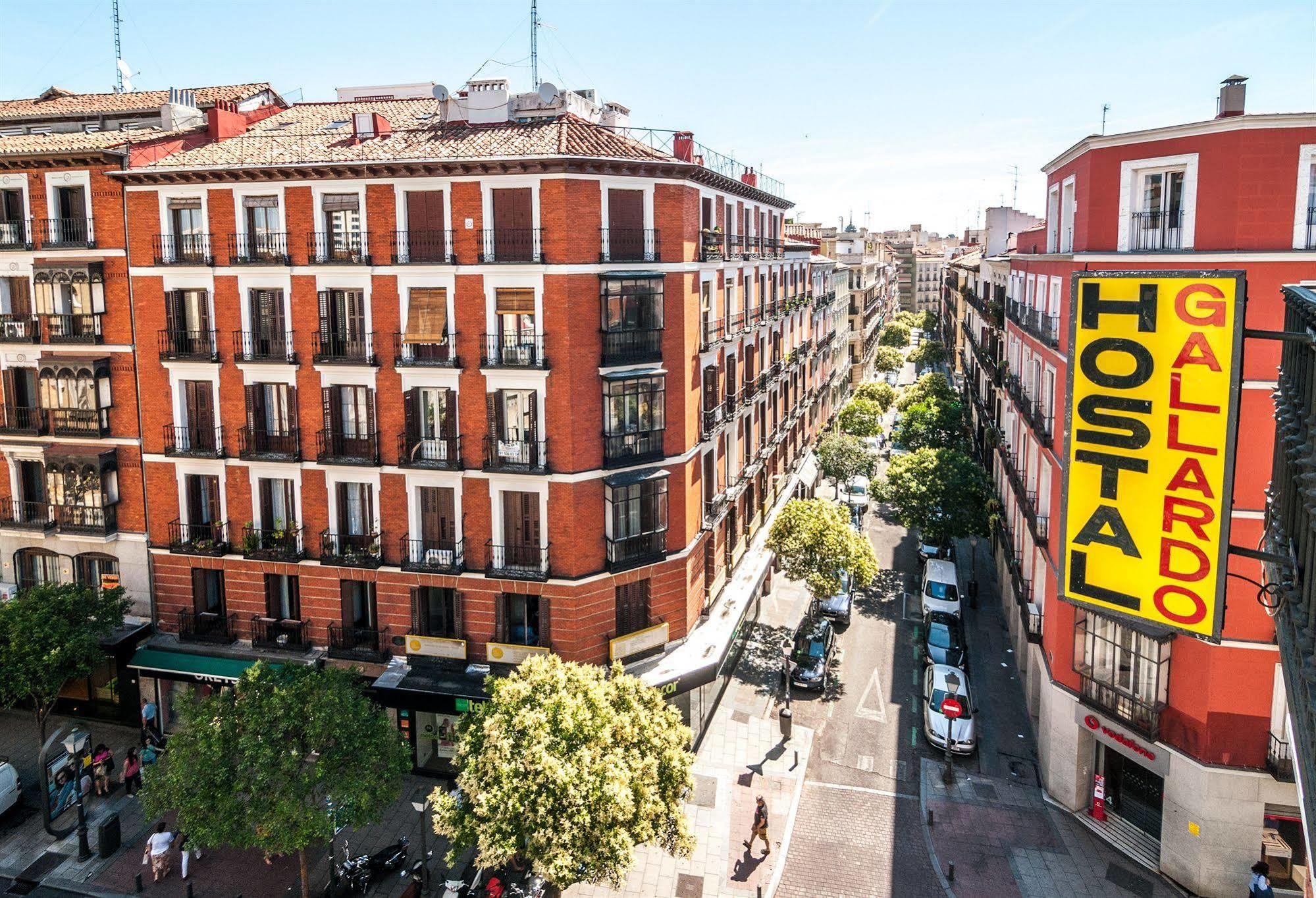 Hostal Gallardo Madrid Kültér fotó